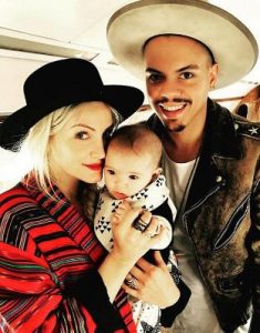 Ashlee Simpson and Evan Ross